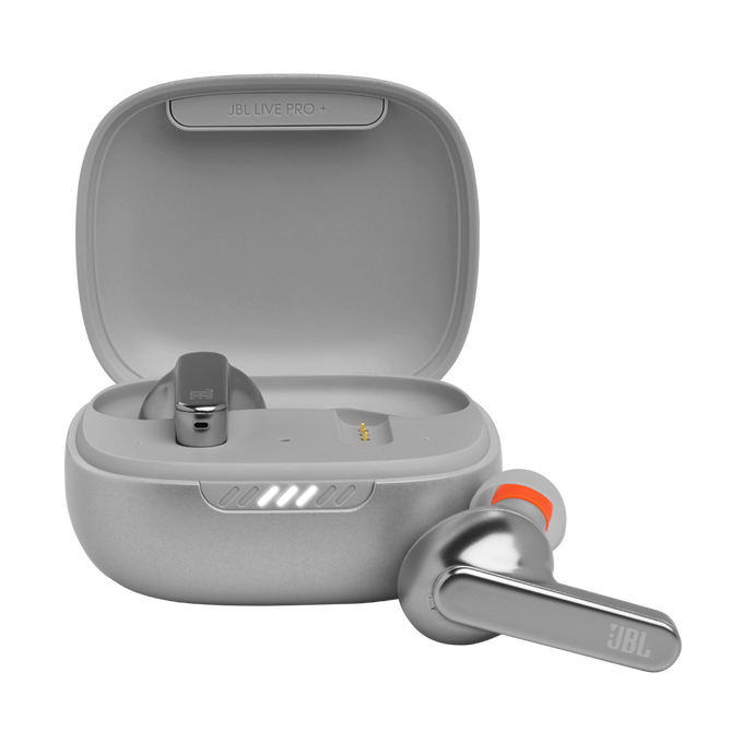 JBL Live Pro+ TWS - Chrome - True wireless Noise Cancelling earbuds - Hero image number null
